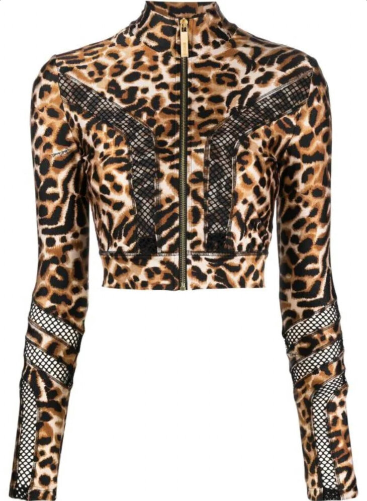 Just Cavalli haut à imprimé léopard – Image 5