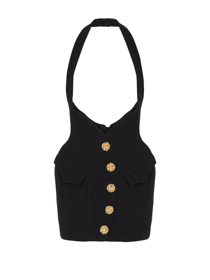 Ensemble jupe boutonnée à fleurs Enkiss – Image 4