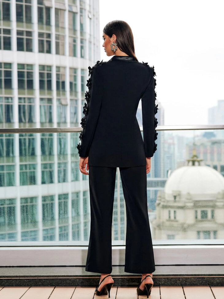 Ensemble blazer à fleurs Zennor – Image 2