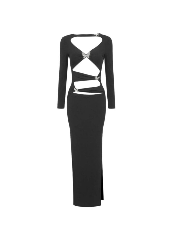 Robe découpée ornée de papillons Ludo – Image 5