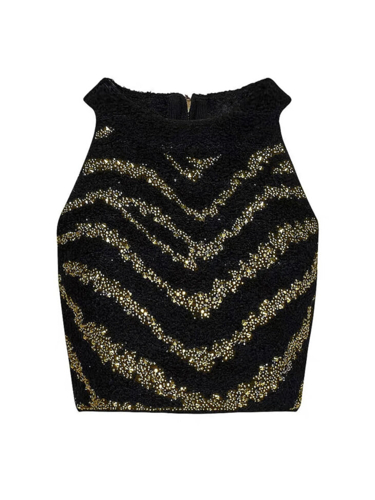 Ensemble pantalon à boutons en strass Nodin – Image 7