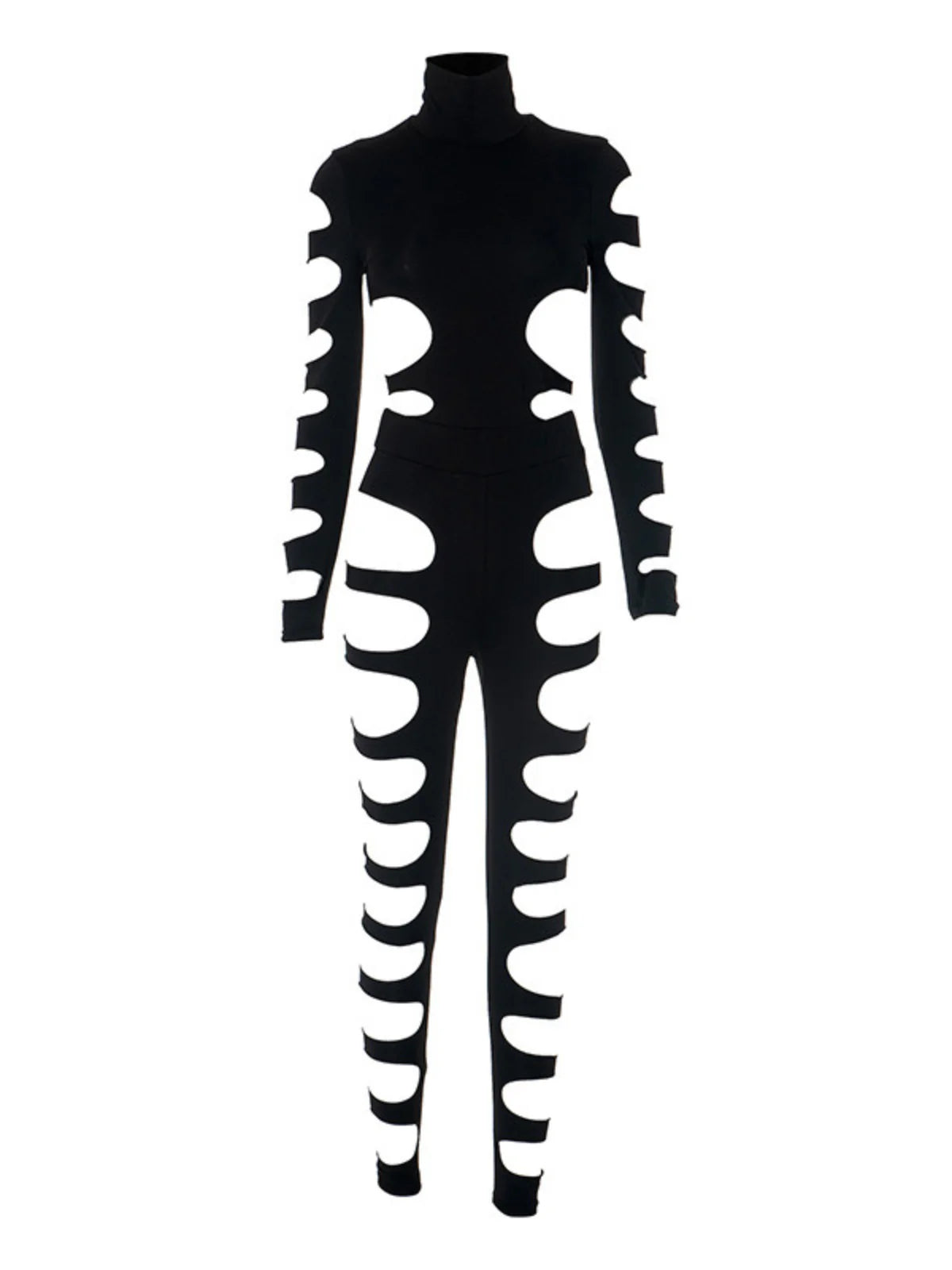 Ensemble pantalon découpé à manches longues Ceslee – Image 6