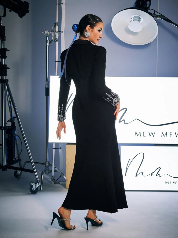 Robe blazer à strass Hassan – Image 5