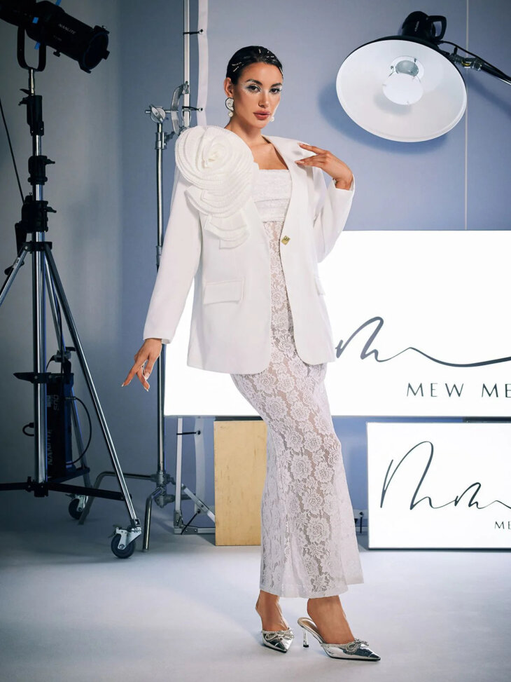 Finnley - Blazer fleuri à col en V