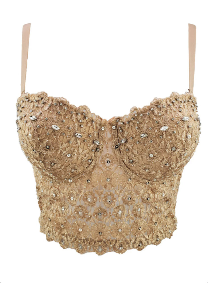 Haut brodé de strass Hewitt – Image 4