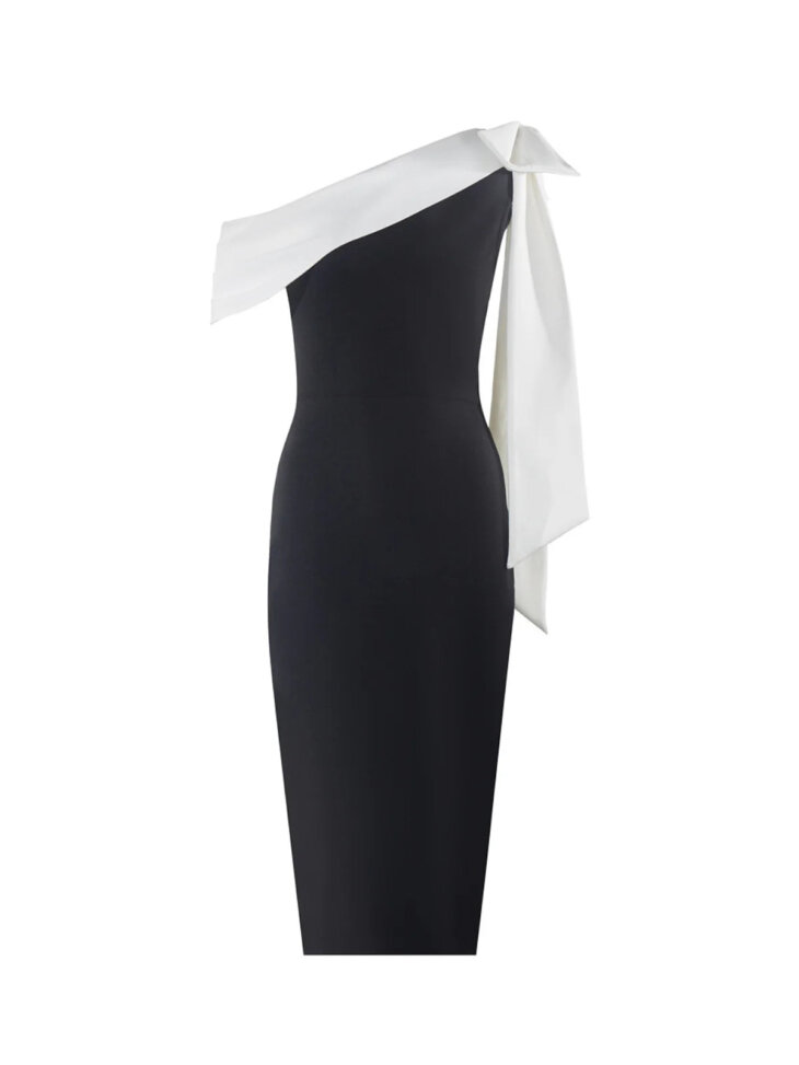 Robe bandage avec nœud asymétrique Tracy – Image 6
