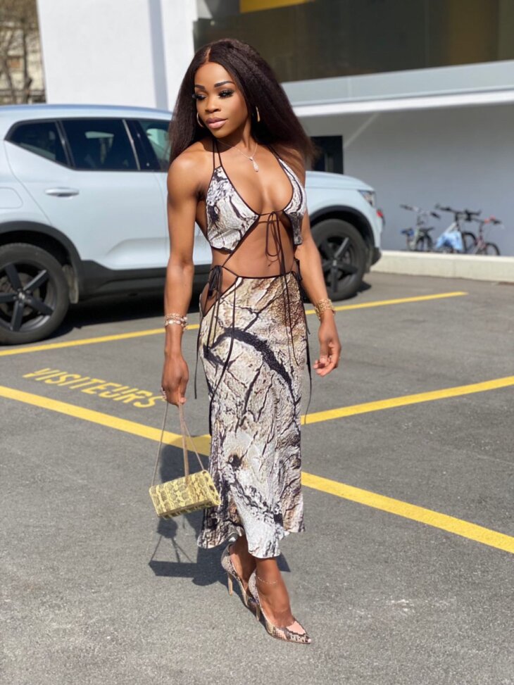 BARK TWO PIECE DRESS - Robe de soirée – Image 3