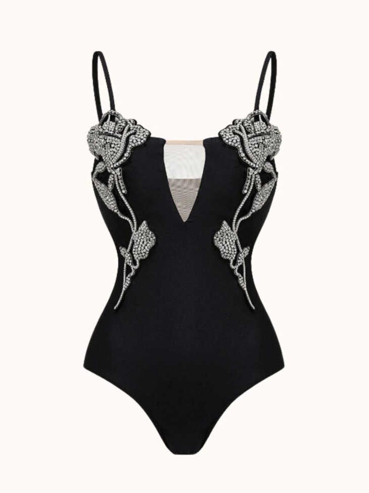 Maillot de bain une pièce Tanya Crystal