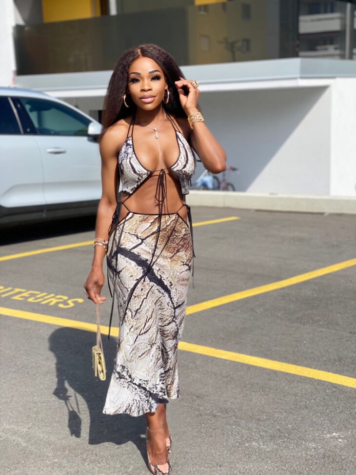 BARK TWO PIECE DRESS - Robe de soirée – Image 5