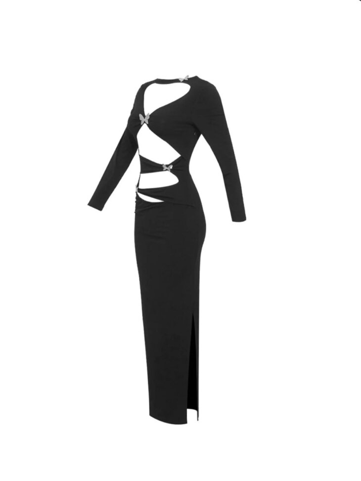Robe découpée ornée de papillons Ludo – Image 6