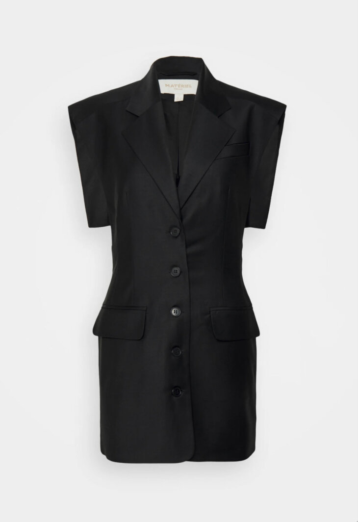 CAPE VEST MINI DRESS - Robe de soirée – Image 2
