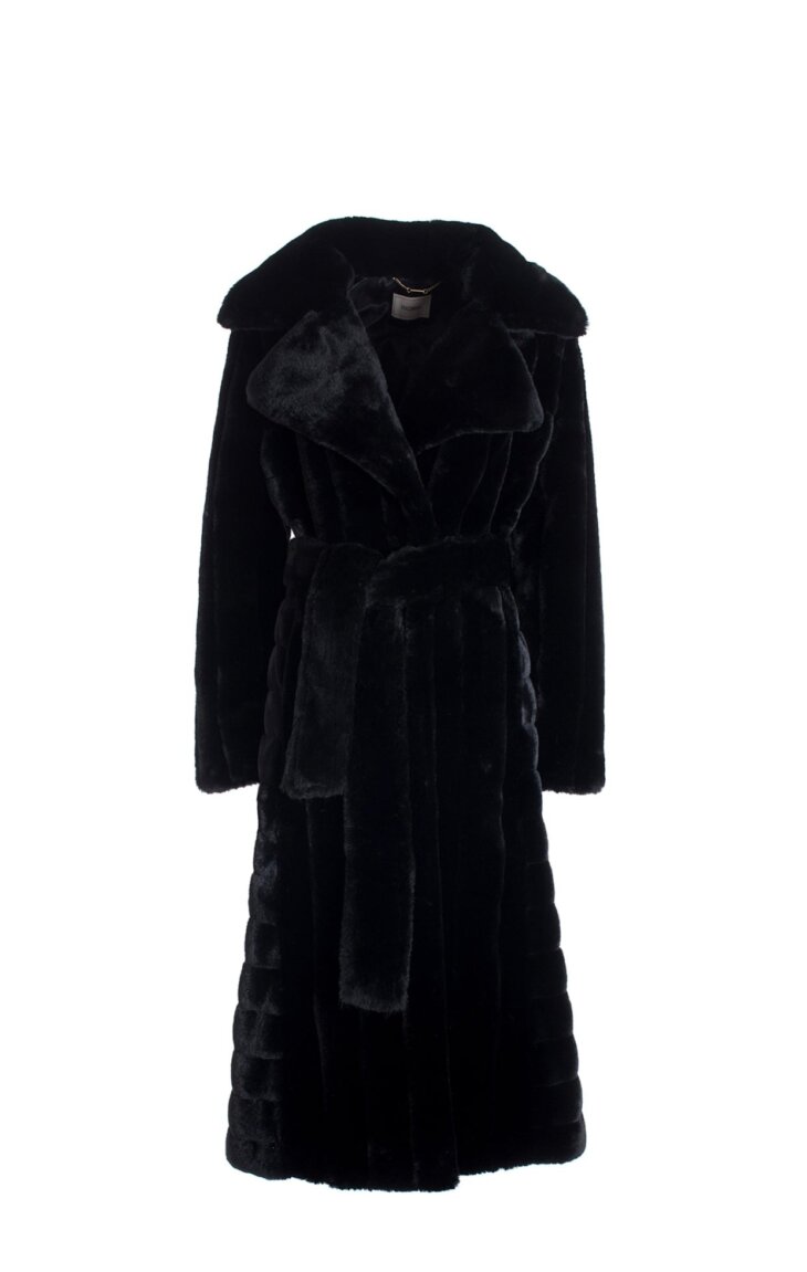 Manteau fourrure classique