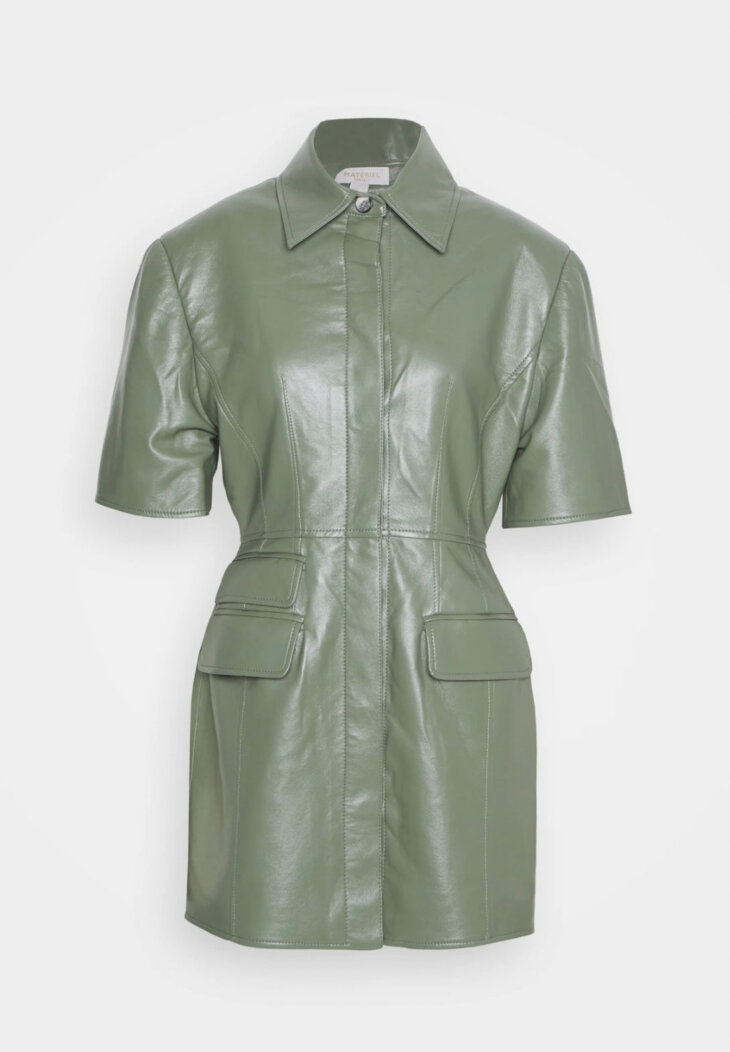 STRUCTURED SHIRT DRESS - Robe de soirée – Image 4