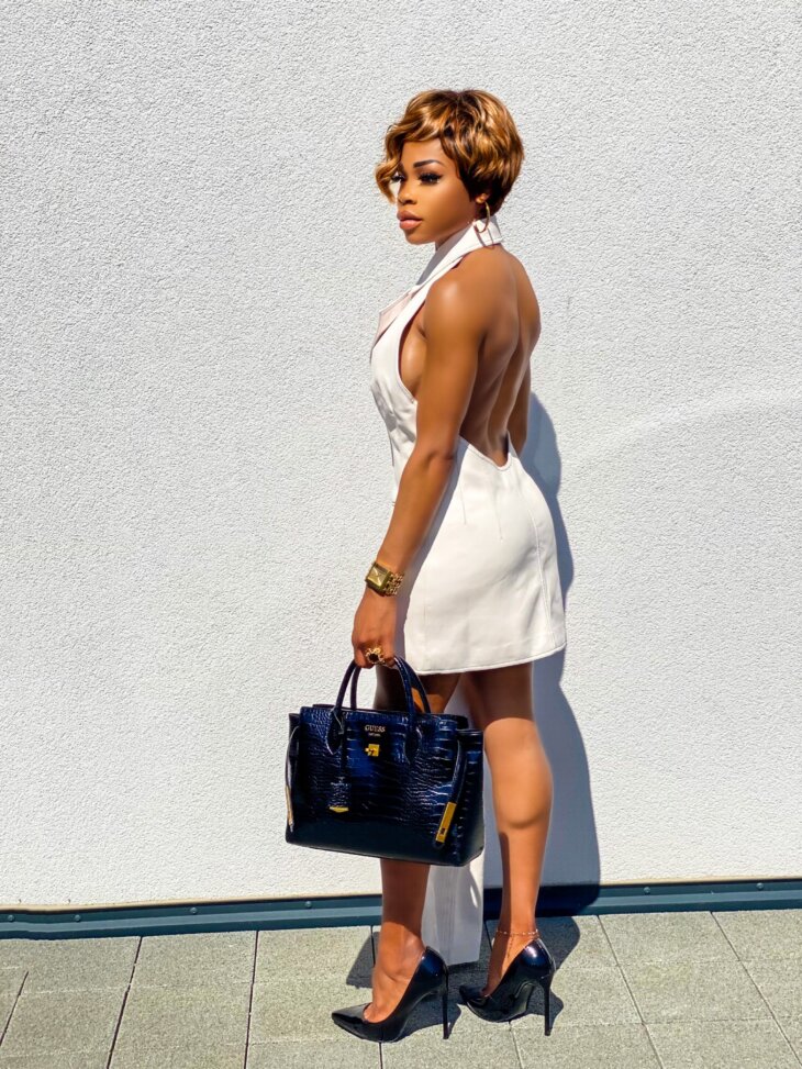 TWO PIECE MINI DRESS 2-IN-1 - Blazer – Image 4